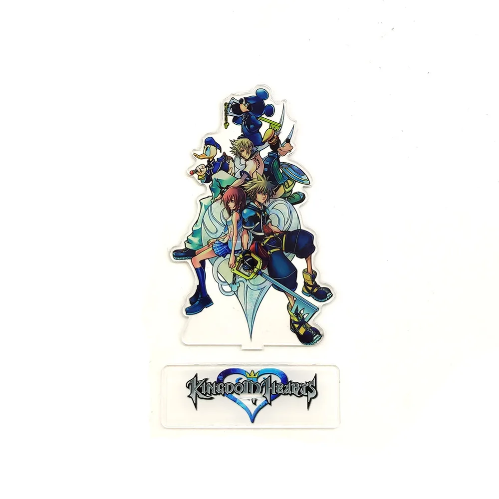 

Kingdom Hearts Sora Kairi Roxas family acrylic standee figurines desk decoration cake topper anime
