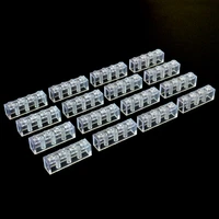 transparent clear brick 1x4 small building blocks diy creative toys for children compatible all brand 3010 toys 63pcslot gift
