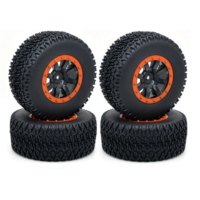 

4 шт. колесные шины для внедорожника 1/10 RC Traxxas Slash VKAR 10SC ZD