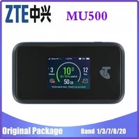 original new 5g wi fi pro zte mu500 mobile hotspot sub6g networks 2 4 inch colour touch screen up to 30 devices 4500mah battery