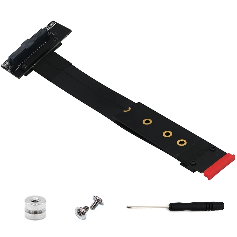 SFF 8639 (U.2) на M.2NGFF ключ M M2 адаптер Riser Card ленточный удлинитель для U.2 NVME