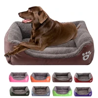 luxury dog bed sofa mat pet bed pad breathable sofa for small medium pet pad warm kennel pet cat puppy cushion dog accessories