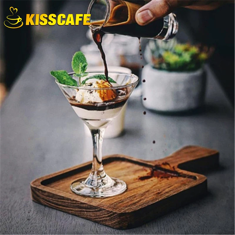 

Creative Coffee Glass Cocktail Juice Mug Milk Drink Cup Red Wine Glass Flat White Bar Accessories Coffee Shop Tools Decoration