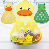 baby shower bath toys little duck little frog baby kids toy storage mesh with strong suction cups toy bag net bathroom organizer