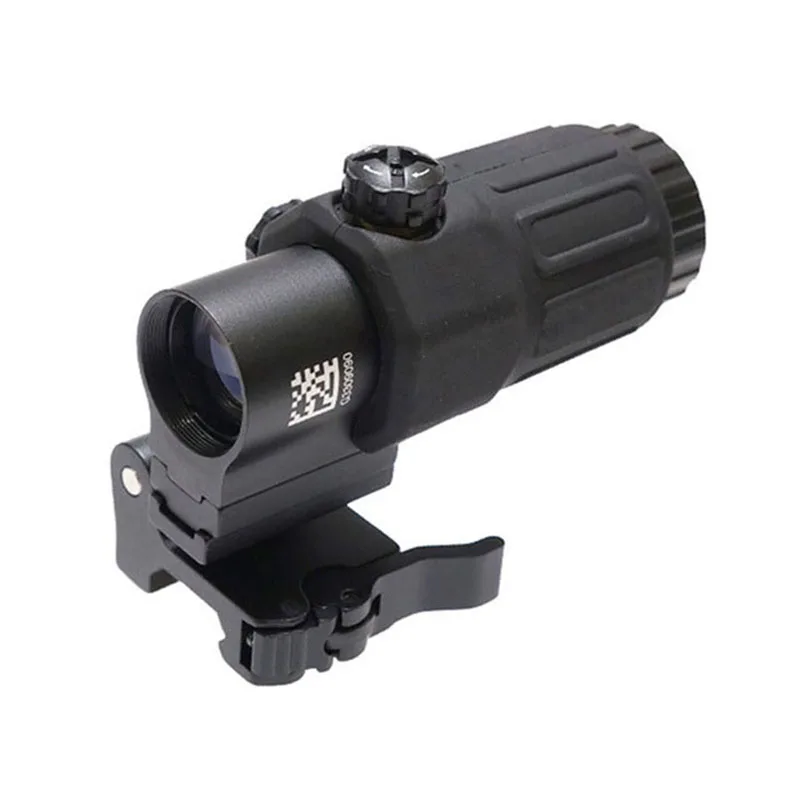 Тактический прицел G43 Airsoft 3X лупа G33 с переключателем в сторону быстросъемное