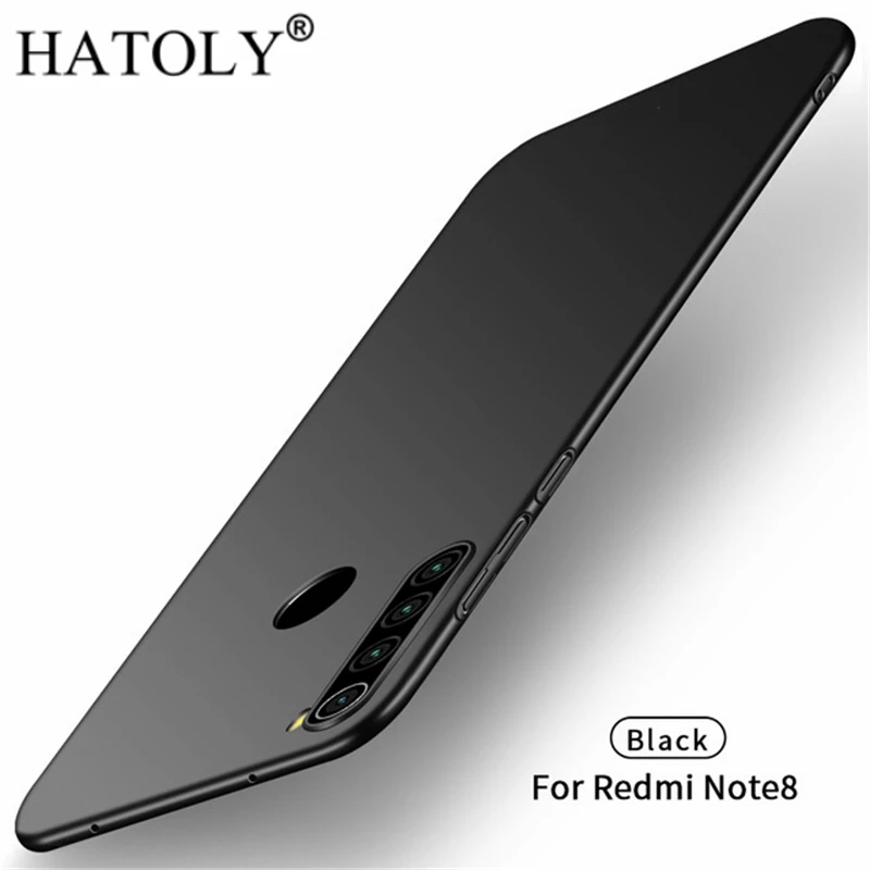 Гладкий Чехол для Xiaomi Redmi Note 8T ультратонкий жесткий защитный чехол из