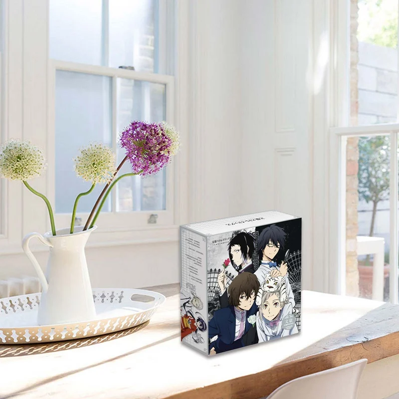 

Bungou Stray Dogs Peripheral Anime Gift Box Collection Commemorative Badge Water Cup Bracelet Poster