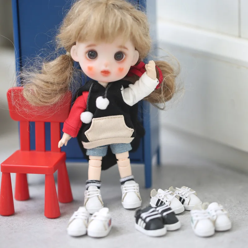 Маленькие куклы обувь для Молли ob11 Боди 9 носит кроссовки OB11 1/12 BJD куклы аксессуары обувь для кукол