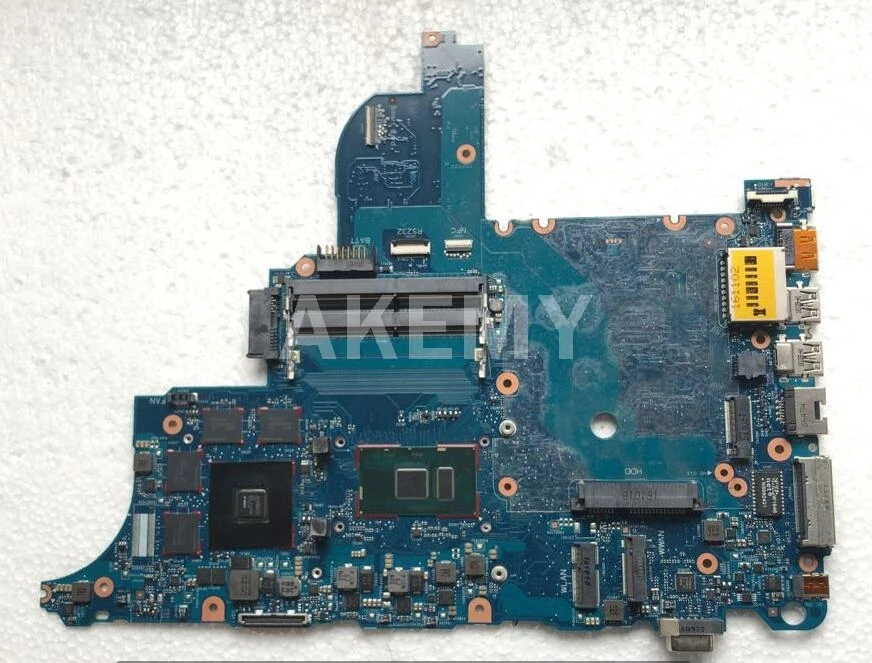 

Akemy For HP ProBook 640 G2 650 G2 Laptop Motherboard MainBoard I5 6300U R7 M365x 2G circus-6050a2723701-mb-a02 Test Ok