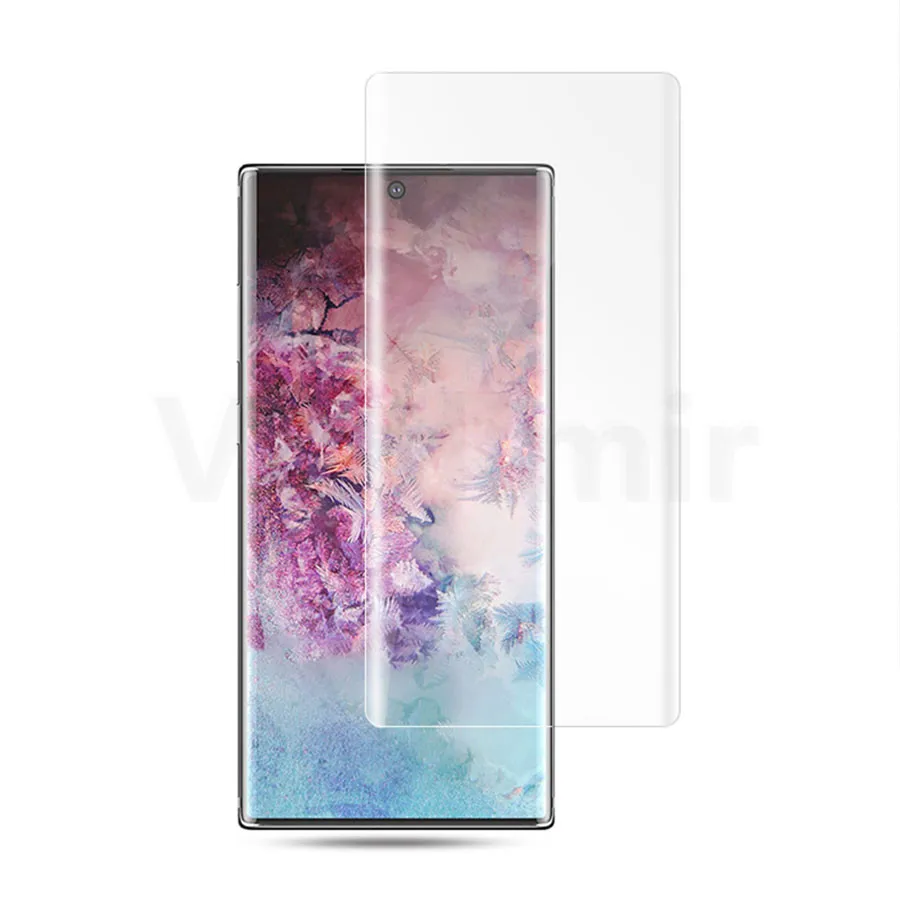 3D нано жидкое ультрафиолет закаленное стекло для samsung Galaxy S9 S8 Plus Note 10+ 10 Plus 9 чехол Защитная пленка для экрана