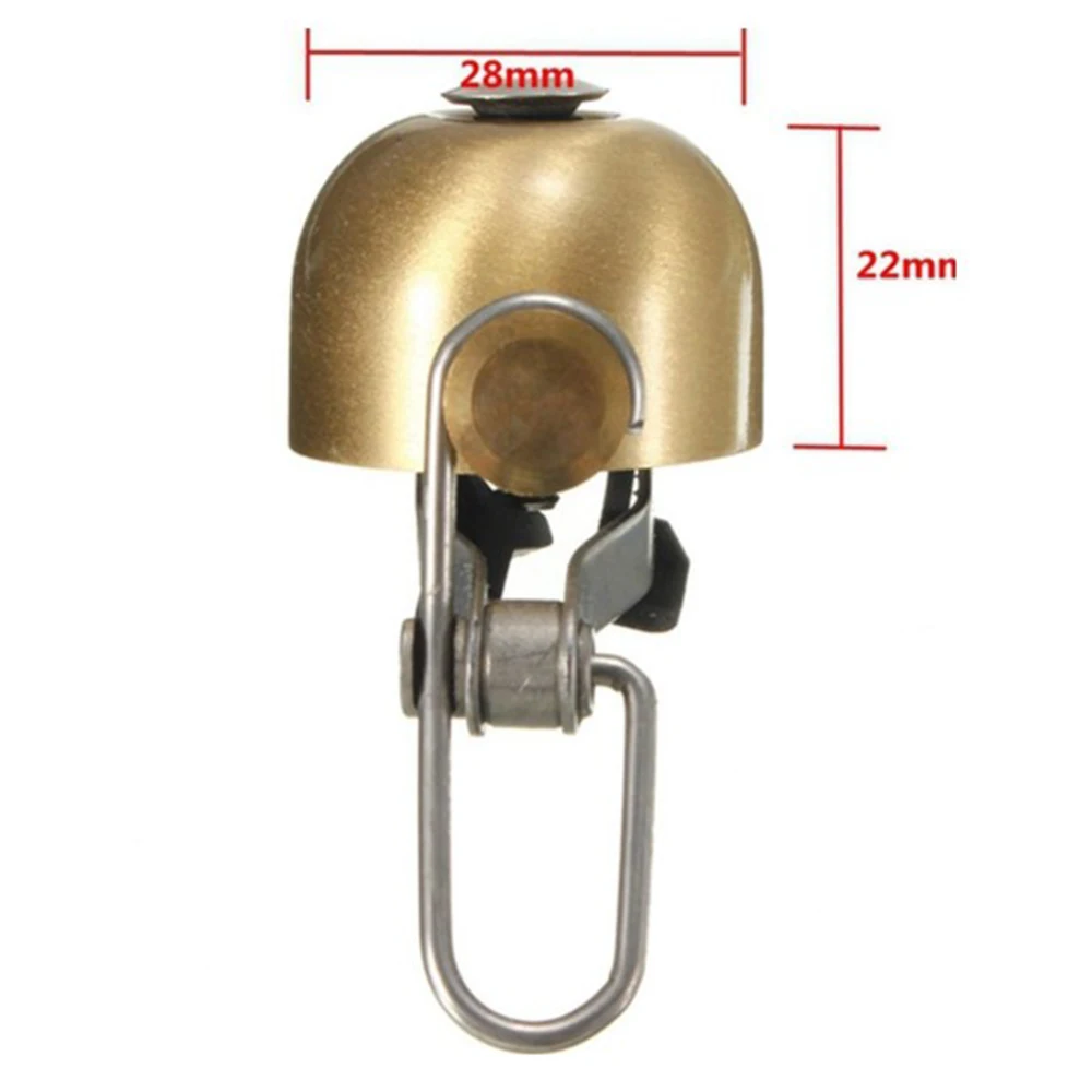 Велосипедный звонок в стиле ретро громкий звук для горного велосипеда складной