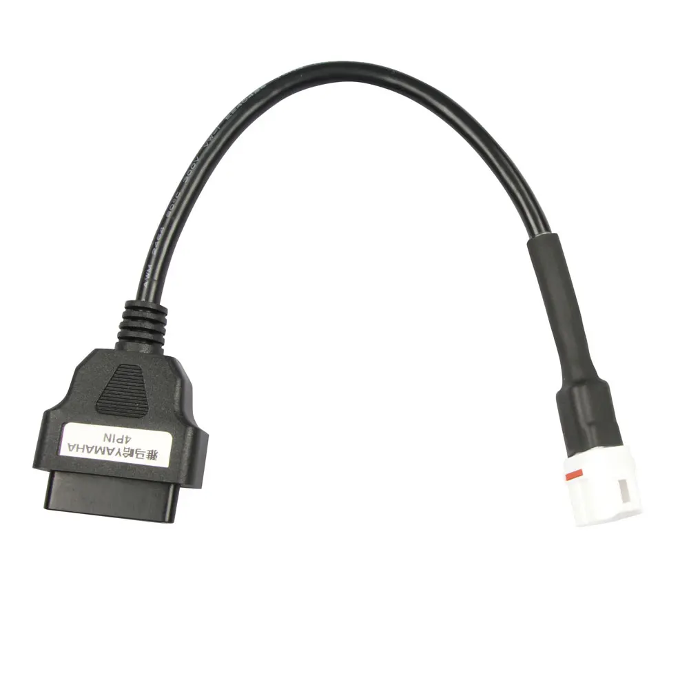 4 16 контактов OBD2 адаптеры для мотоцикла OBD диагностический кабель удлинитель Yamaha
