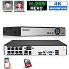 Камера видеонаблюдения, 4K, 8 каналов, 8 Мп, 5 МП, XMEYE, POE, 4 канала