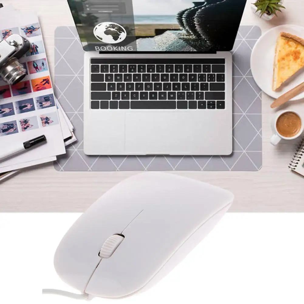 

Ультратонкая игровая проводная Usb-мышь, 3 кнопки, 1200 точек/дюйм