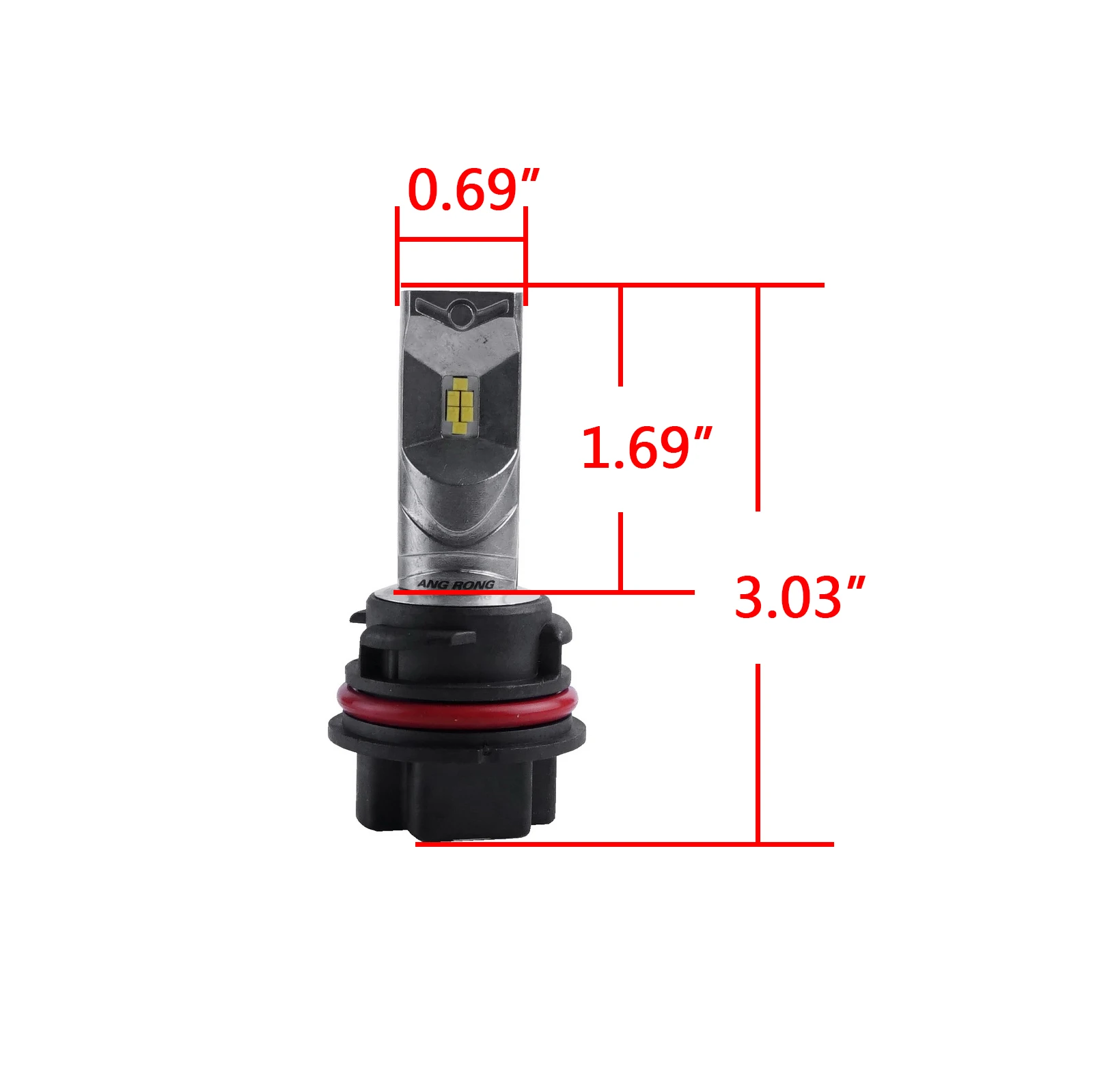 1x PH11 9014 CSP 12 SMD Car Motorcycle LED Headlight Bulbs Daytime Light Lamps DRL | Автомобили и мотоциклы