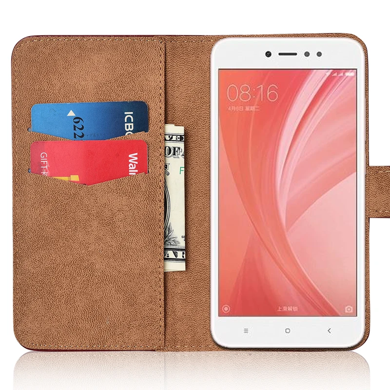 Чехол-книжка для Redmi Note 5A Prime кожаный чехол Xiaomi Note5A | Мобильные телефоны и