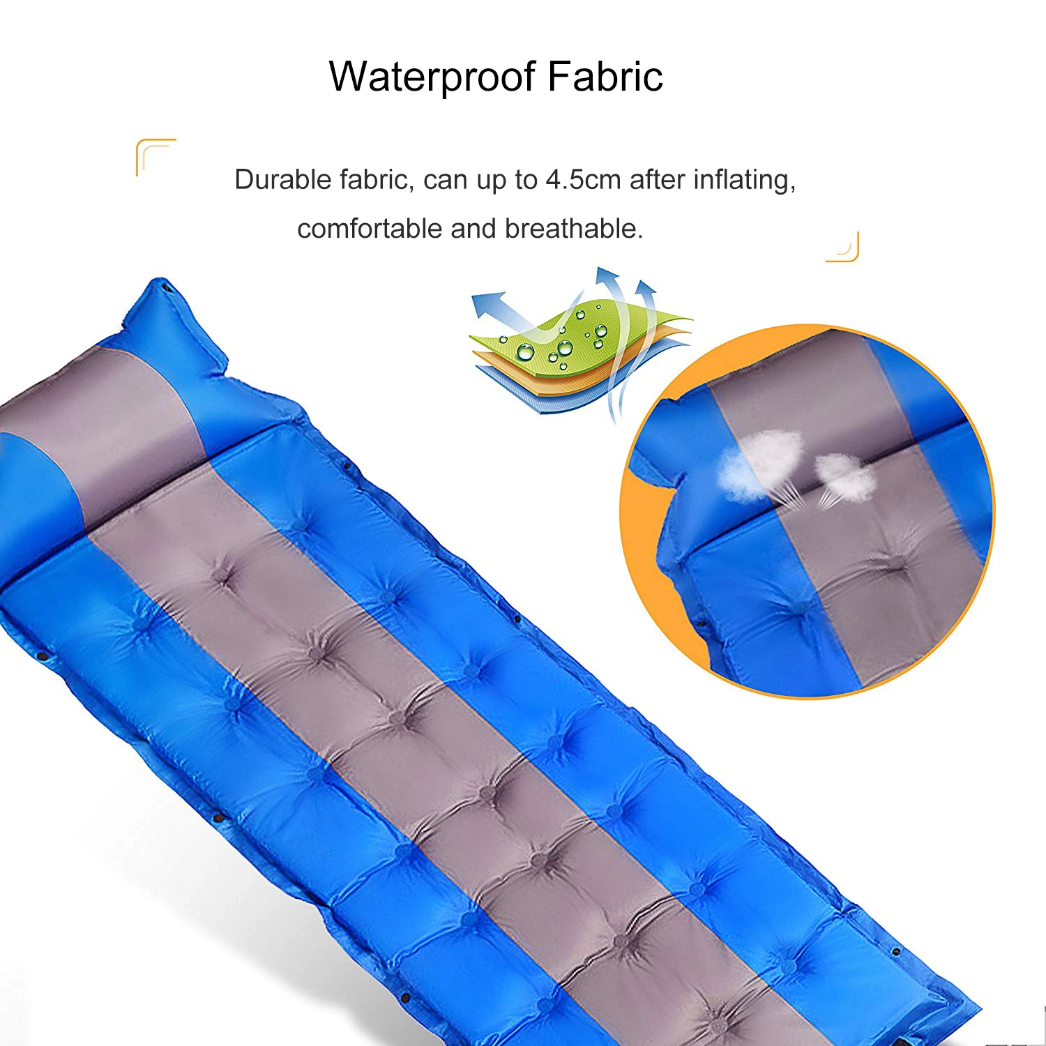 Надувной матрас Desert &amp Fox с воздушной подушкой портативный одиночный надувной