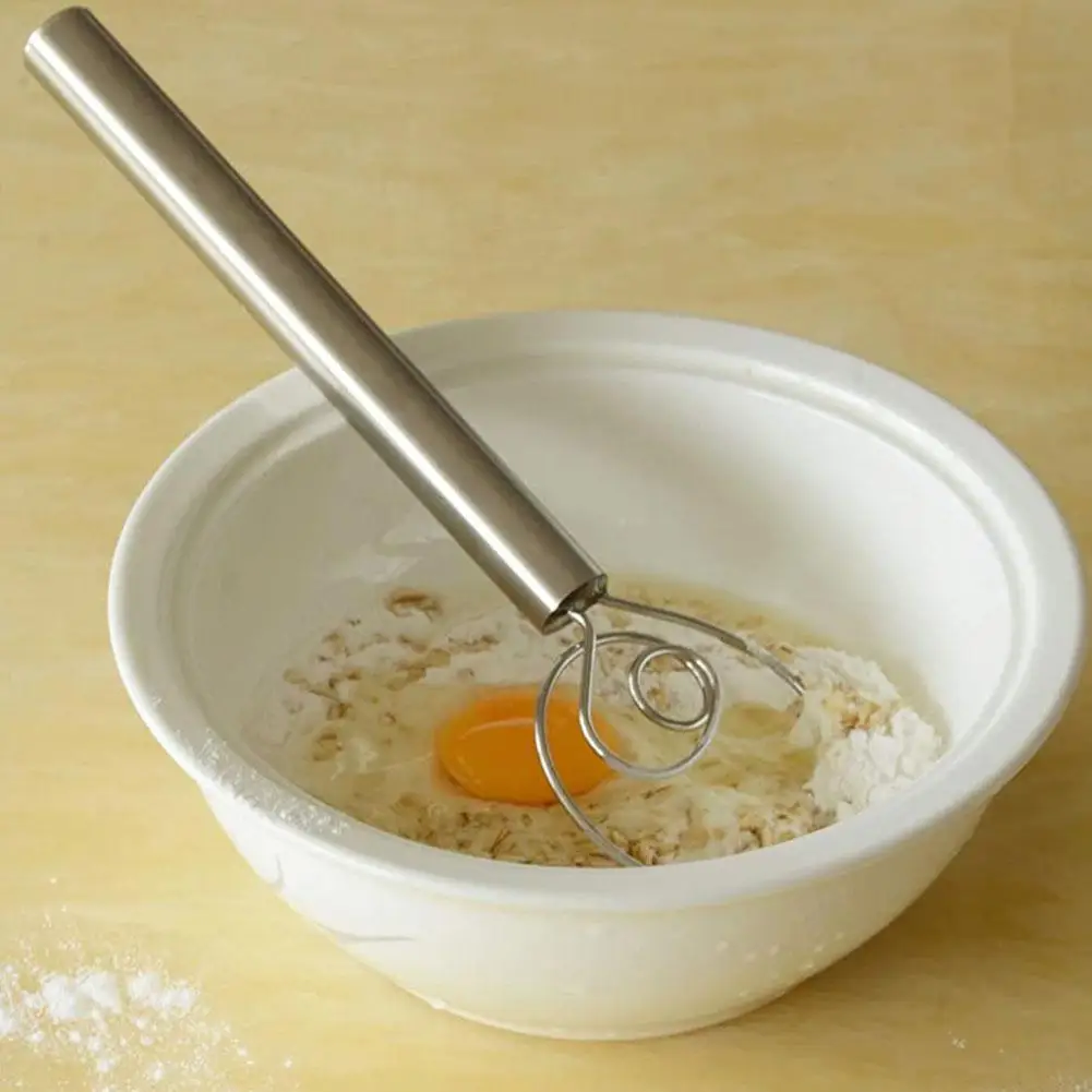 Нержавеющая сталь яйцо колотушки муки венчик для теста мешалка Ручной смеситель