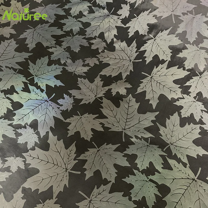 45 см * 150 цветная светоотражающая ткань для печати светящаяся Магическая Кленовая