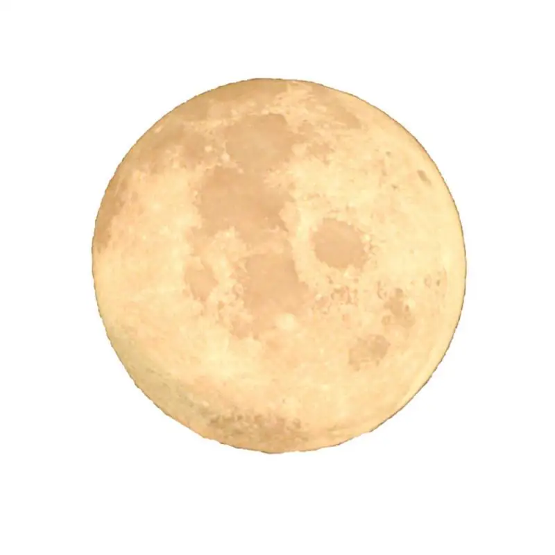 

3D Print Moon Lamp Rechargeable 2 Colors Touch Control Night Lights 16 Colors Change Remote Led Night Light Kids Bedroom Decor