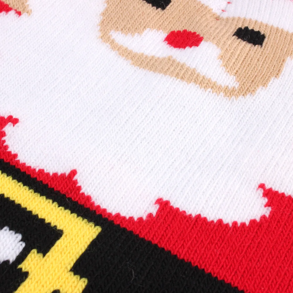 Шапка вязаная для мальчиков и девочек мультяшный Санта-Клаус Рождественский