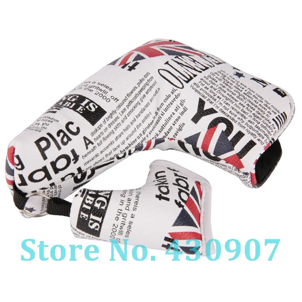 Новинка 1 шт. флаг Великобритании клюшка для гольфа крышка головы лезвие с мини