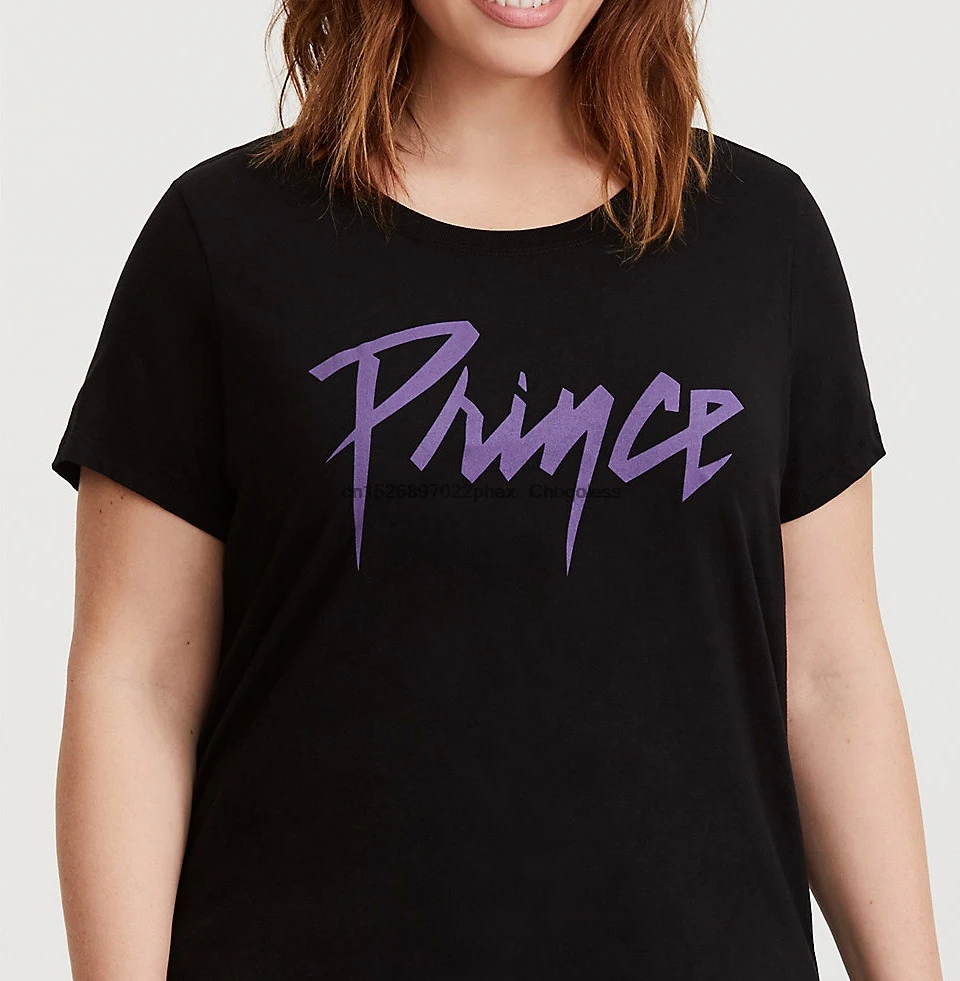 Женская футболка с логотипом Torrid PRINCE фиолетовый дождь новая официальная |