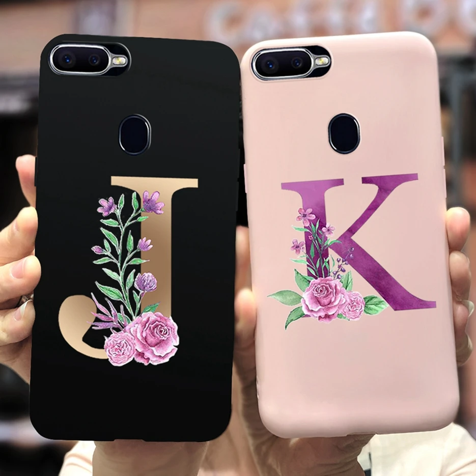 Чехол для OPPO F9 чехол F9Pro с милыми буквами мягкий силиконовый Oppo OppoF9 CPH1823 телефона