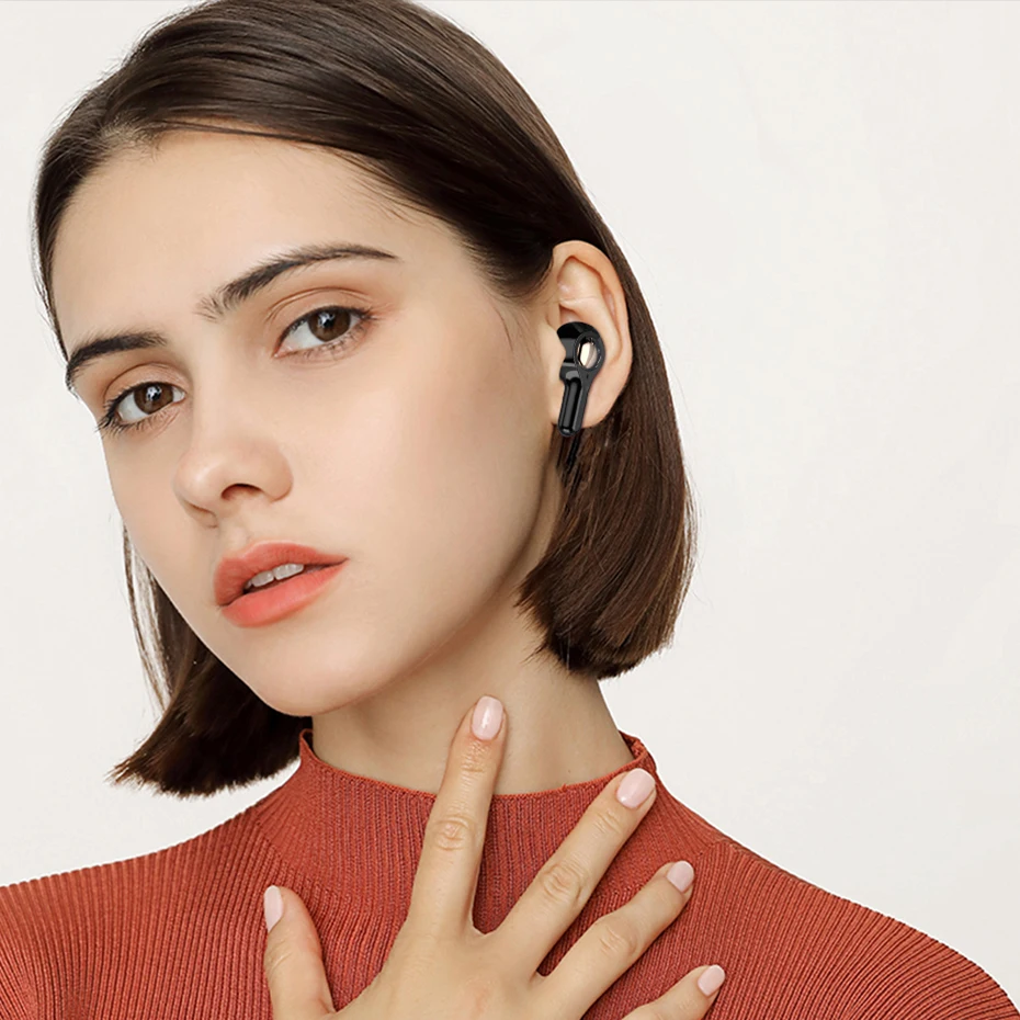 

TiYiViRi TWS 4 Mics Earbuds Bluetooth 5.1 In-ear Wireless Touch Earphone Bass Stereo Hifi Music Volume control headset For Phone