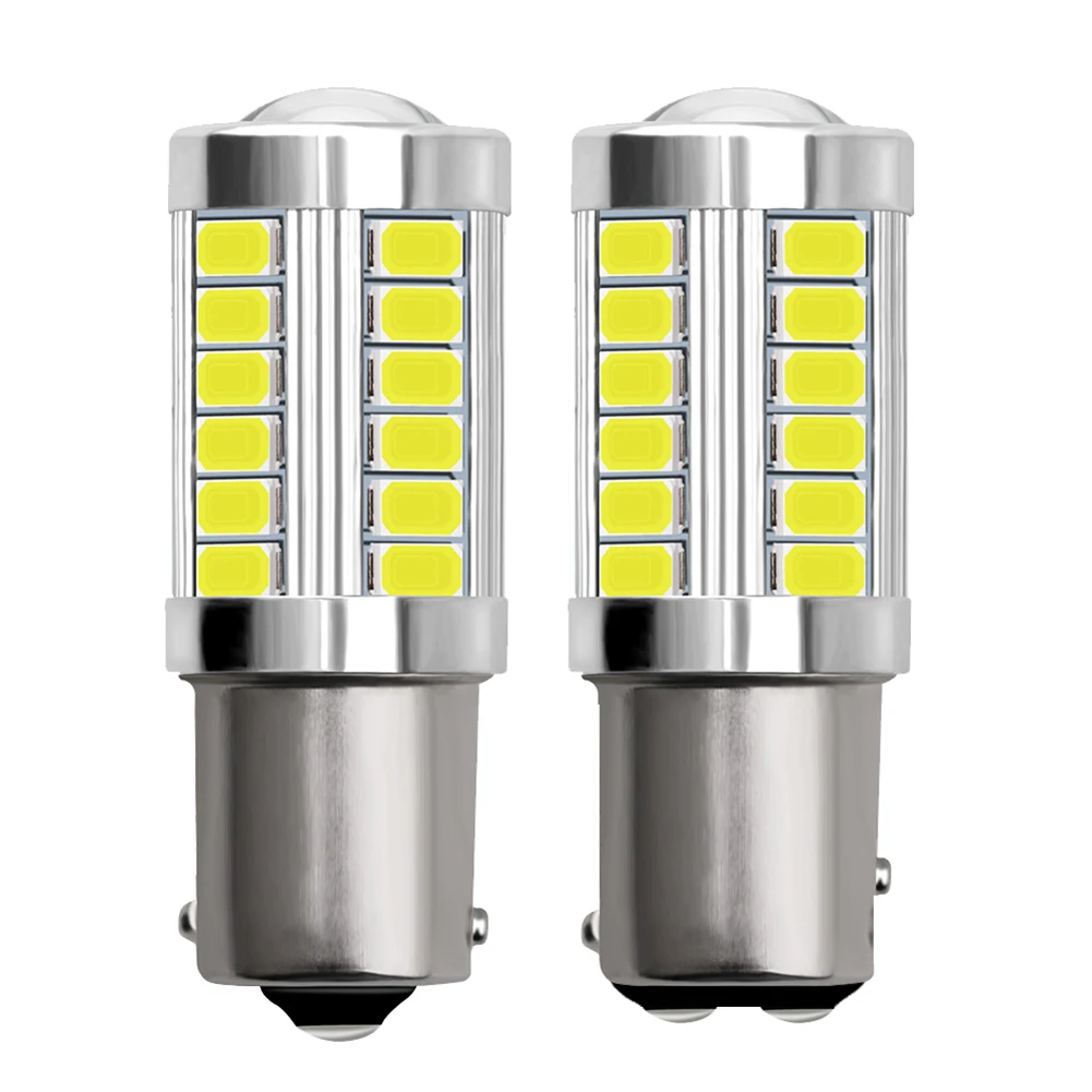2 шт. 1157 5730 33SMD Автомобильный светодиодный стоп-сигнал светильник вождения замена