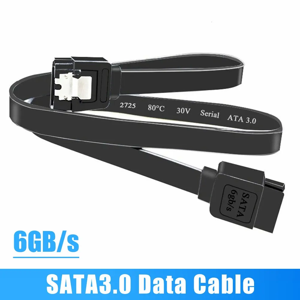 

SATA 3.0 Data Cable SSD Solid State Hard Drive Flexible Optical Drive Connection Conversion Line SATA3 Serial Extension Cables