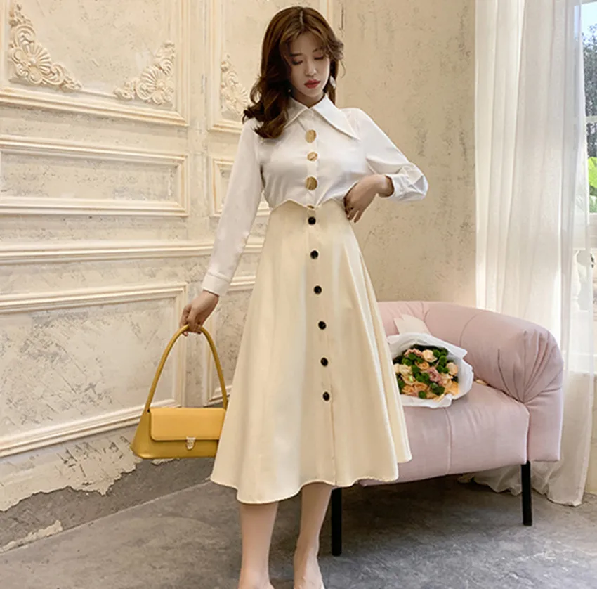 HAMALIEL 2020 новый весенний женский комплект из 2 предметов модный дизайнерский белой