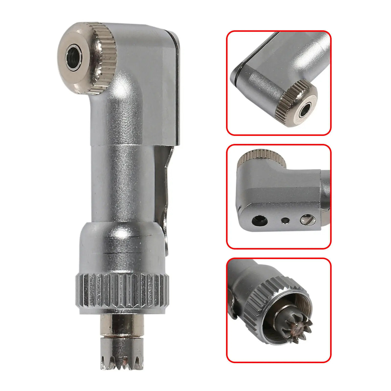 Dental Contra Angle Low Speed Handpiece Replacement Head Latch E-type Fit NSK