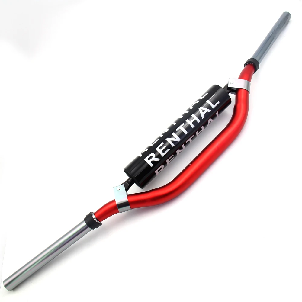 Руль для мотоцикла RENTHAL 1/8 дюйма 28 мм 7075 CNC CRF YZF KLX RMZ EXC | Автомобили и мотоциклы