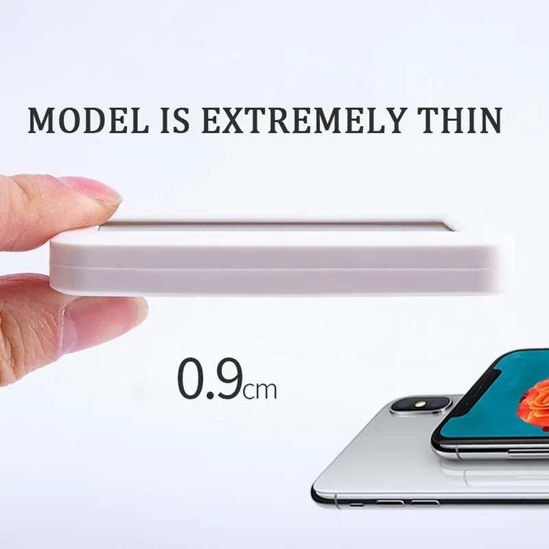 Цифровые часы температуры и влажности с большим ЖК дисплеем ультратонкий