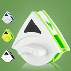 Магнитная щетка для мытья окон, двухсторонний прибор для уборки дома