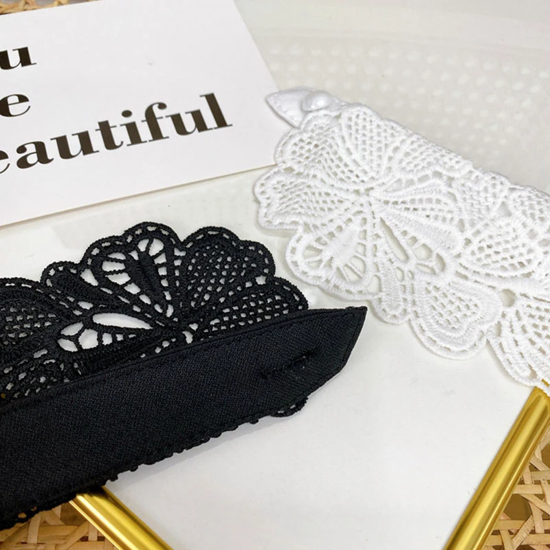 

New False Lace Shirt Collar Female Adjustable Blouse Sweater Neckline Detachable Clothes Decor Collar Clothing Accessories