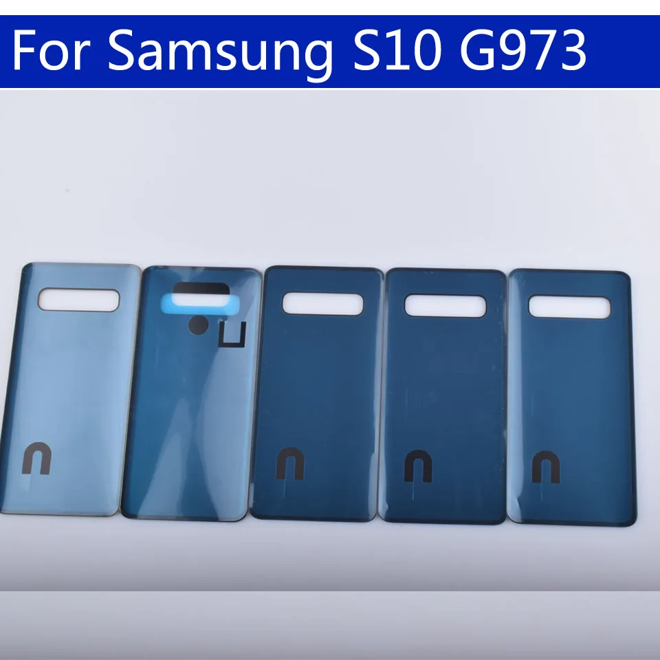 Задняя крышка батарейного отсека для Samsung Galaxy S10 G973 SM-G973 10 шт. | Мобильные телефоны