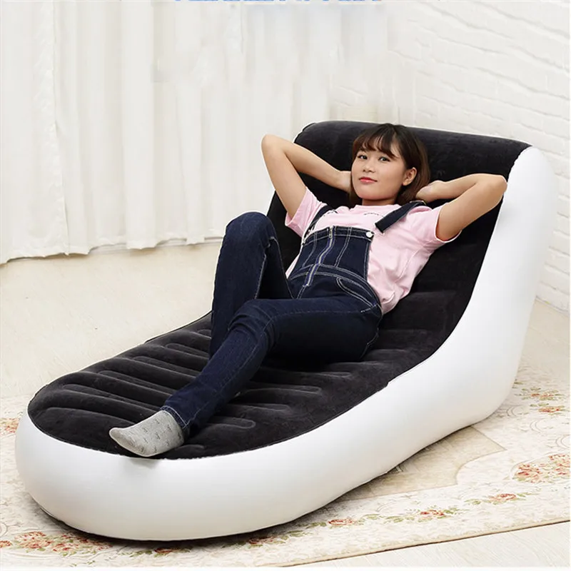 Надувной диван из ПВХ для кемпинга креативный утолщенный Одноместный стул