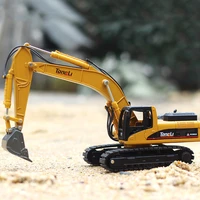 tongli alloy toys 150 scale die cast model navvy pattern excavator model engineering construction car vehicle present boys gift