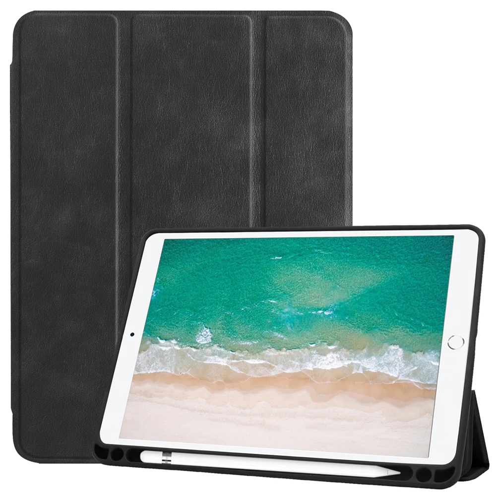 Чехол для apple iPad air 2 9 7 дюйма модель 2018/2017 6 й/5 й кожаный чехол из ТПУ сверхтонкий