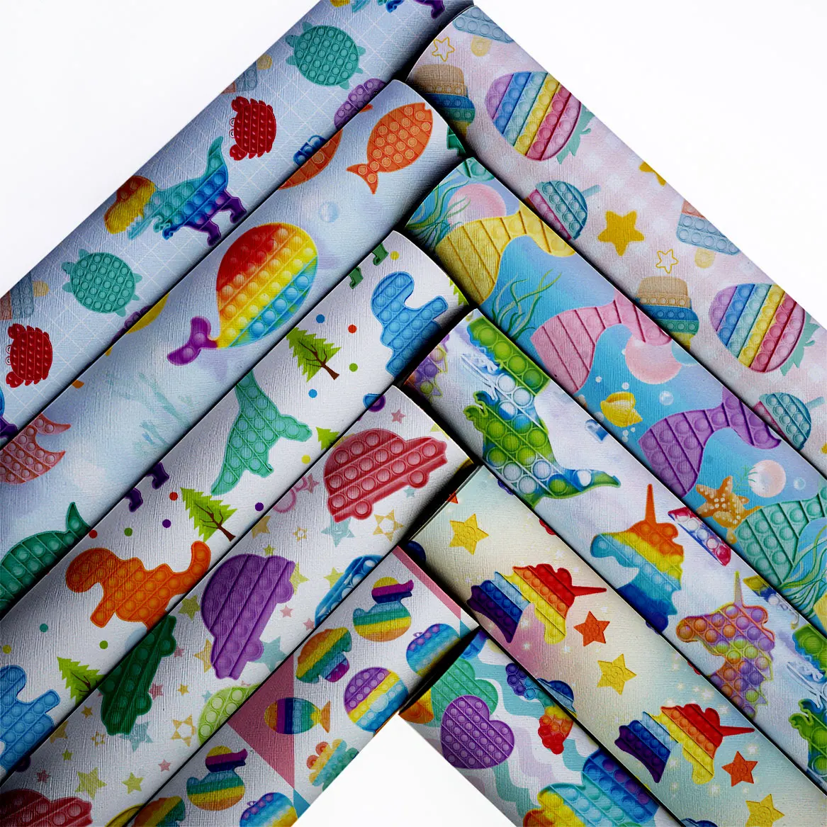 Листы из искусственной кожи виниловые с принтом для сумок сделай сам бантом