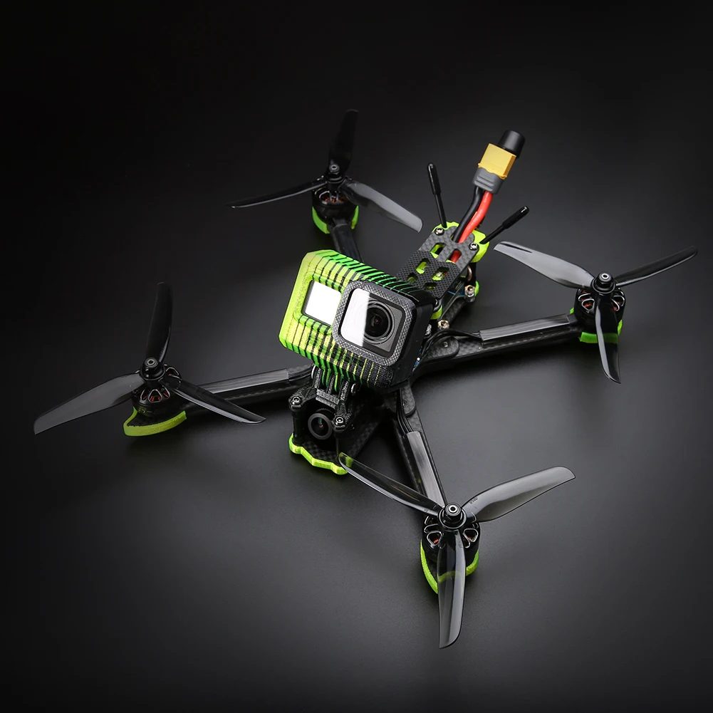 Iflight Nazgul5 V2 SucceX E F4 45A 800mW Caddx Ratel 1200TVL XING 2207 2700KV 1800KV 4S/6S 5inch FPV Freestyle Racing Drone|Детали и