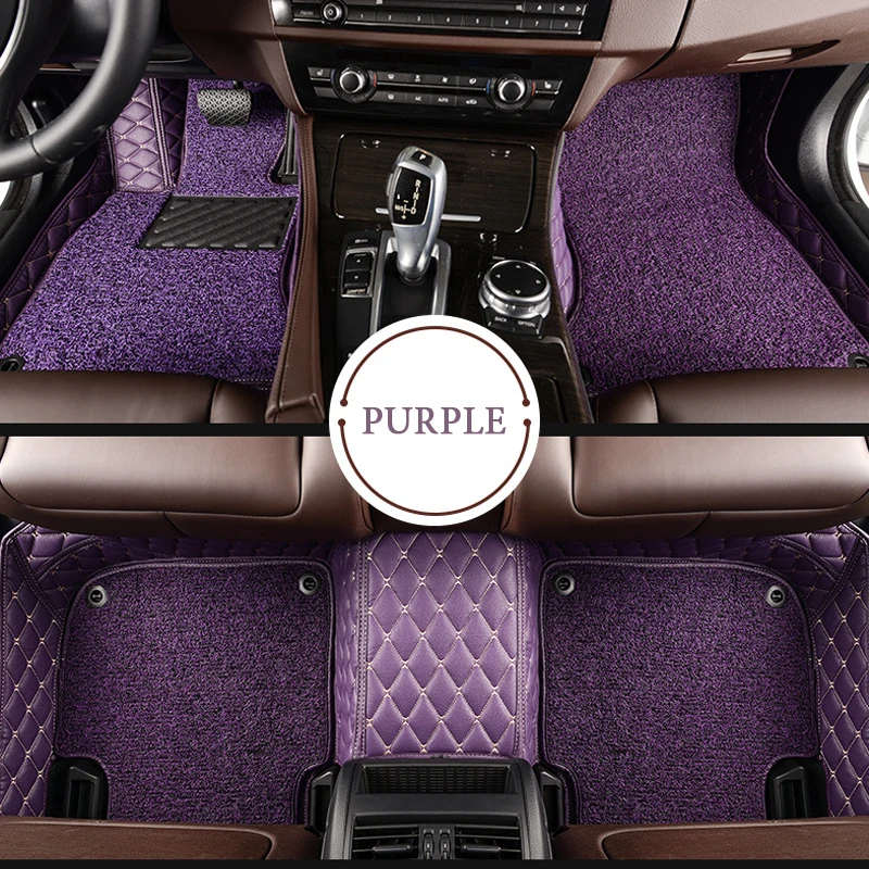 

3D Car Floor Mats for Jeep Grand Cherokee Wrangler Liberty Commander Compass Patriot Custom Waterproof PU leather Floor Mat