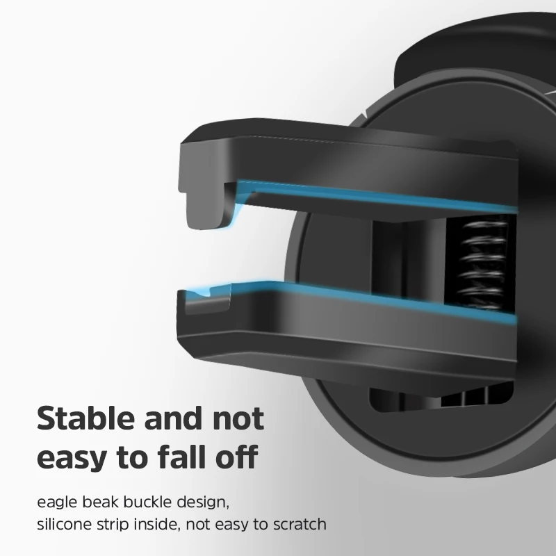 car 360 rotation gravity phone holder for iphone 11 12 pro max samsung s10 huawei p40 xiaomi 10 pro car air vent phone holder free global shipping