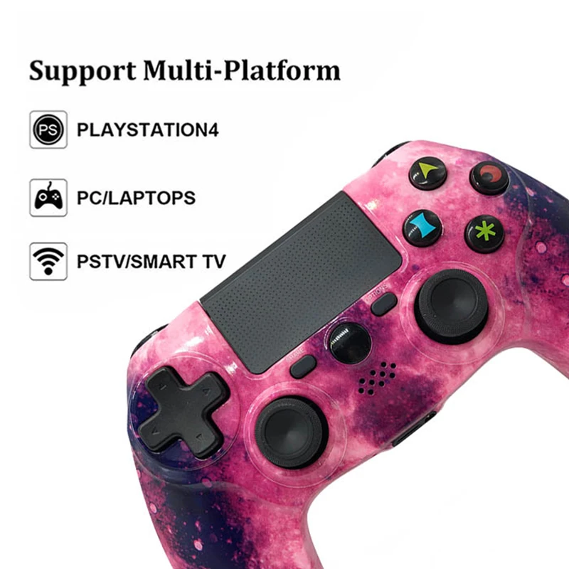 K ISHAKO 1 шт./2 шт. беспроводной Bluetooth 4,0 для playstation игр ps4 DualShock4 геймпад playstation 4 ДЖОЙСТИК компьютер звезда красный