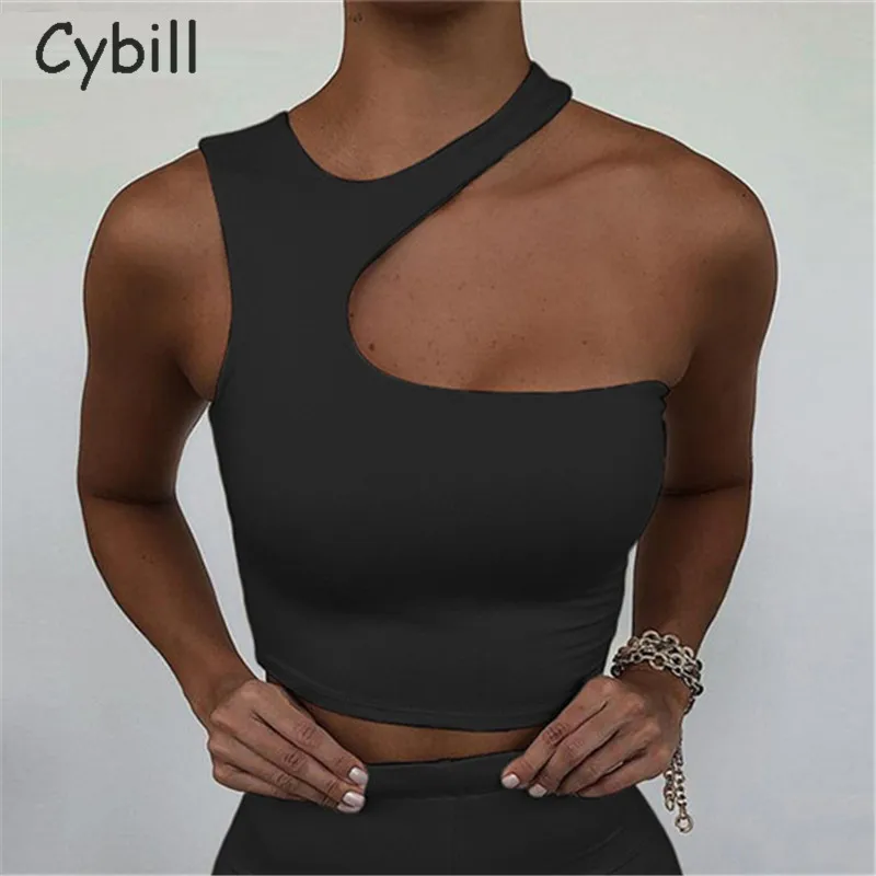 Женский ажурный топ Cybill летний с открытыми плечами базовый двухслойный