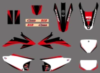 team graphics decals stickers for honda crf150 crf230 crf150f crf230f 2008 2009 2010 2011 2012 2013 2014
