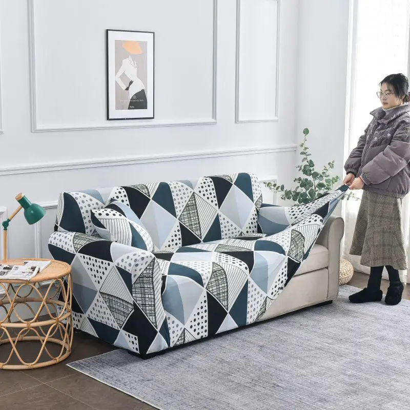 

1Pc Sofa Protector Elastic All-inclusive Removable Washable Sofa Cover for Living Room 1/2/3/4 Seater L-shaped Corner funda sofa