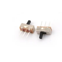 10pcs ss12d00 ss12d00g3 3pin 1p2t 2 position high quality toggle switch handle length3mm interruptor on off mini slide switch